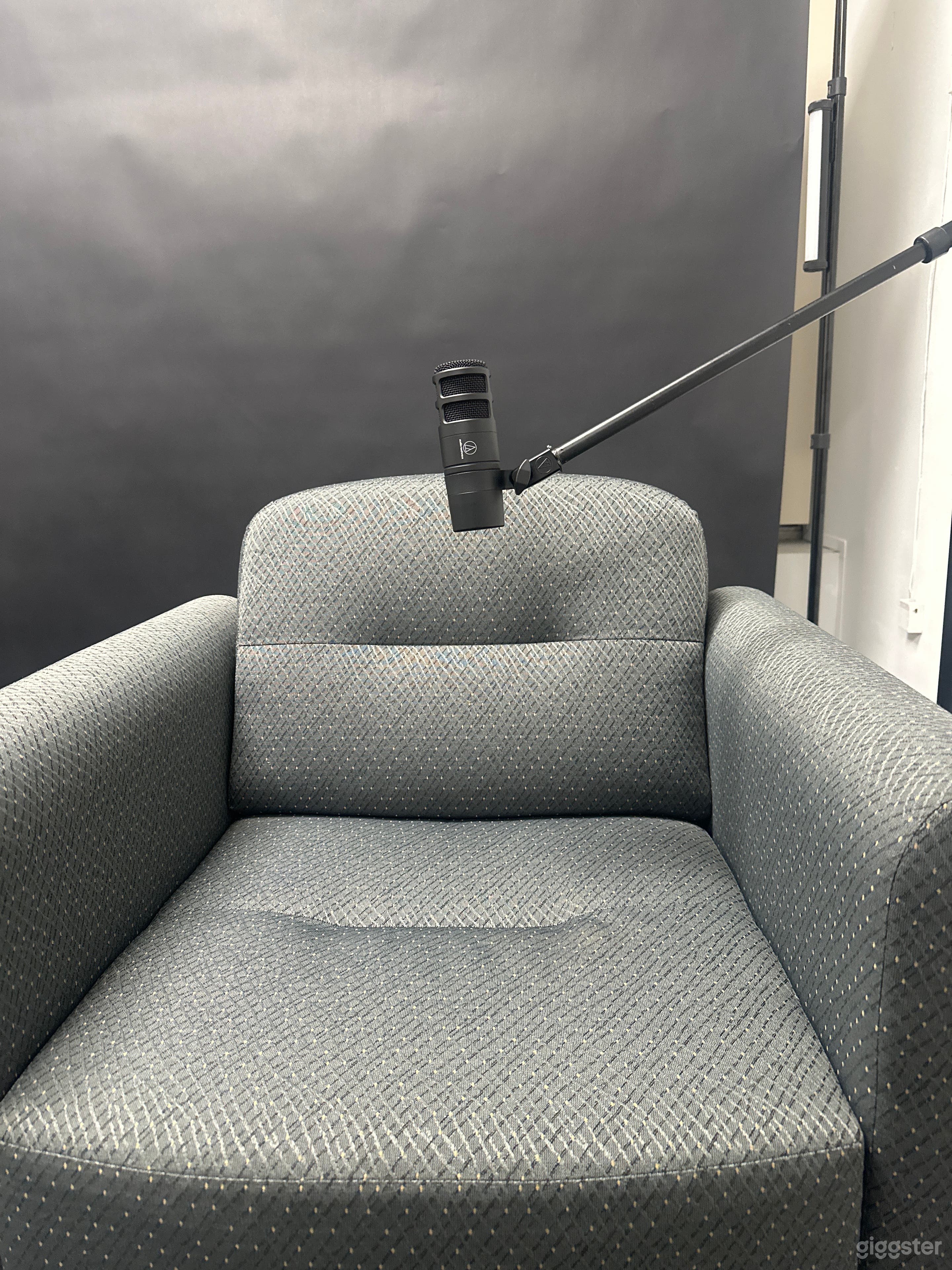 Podcast & Interview Studio | Two-Chair Setup | Clean Audio Photo 4