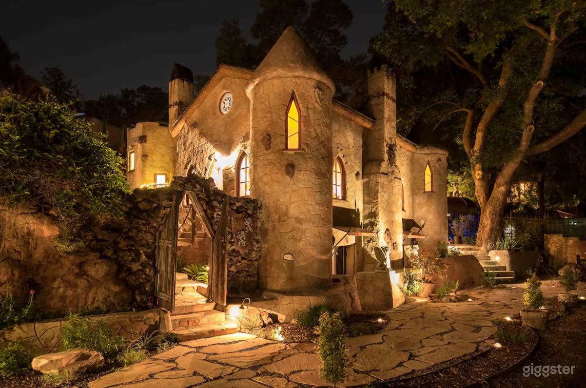 Hollywood Hills Castle Photo 1