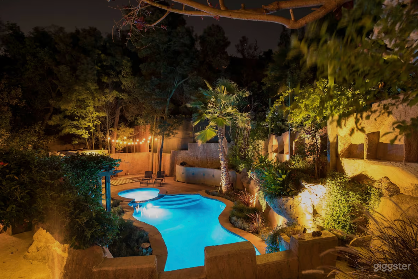 Hollywood Hills Castle Photo 2