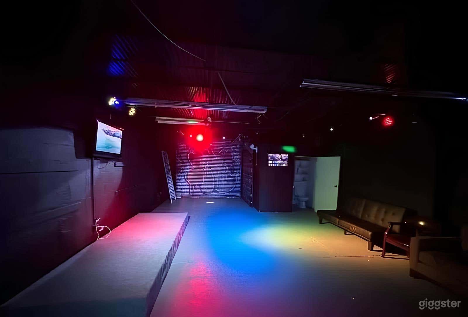 Indoor Space with Performing Stage Photo 3