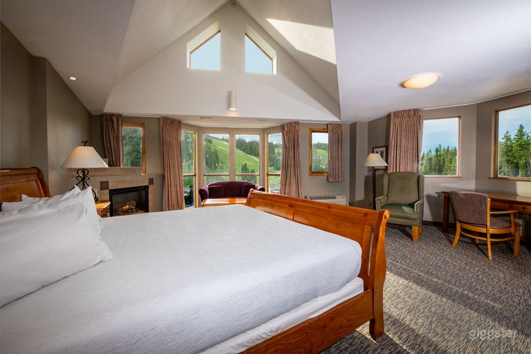  King Fireplace Suite with Mtn. Views 
