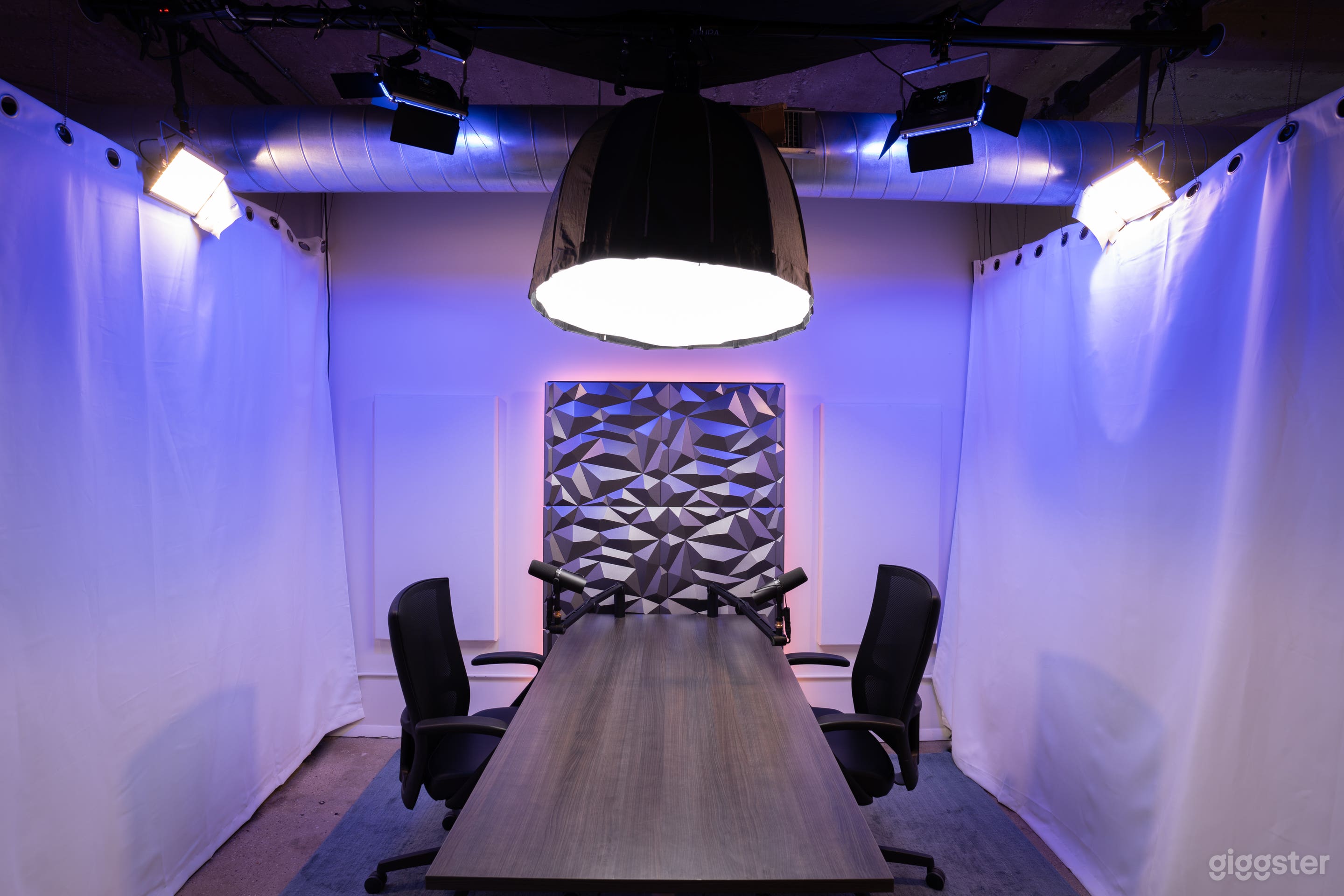 Modern Video Podcasting Studio Photo 4