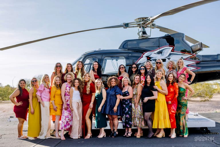  H5 Helicopters – Hangar d'événement Scottsdale + Expérience de vol 
