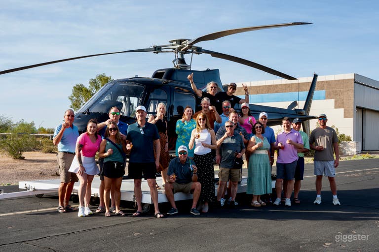  H5 Helicopters – Scottsdale Event Hangar + Flugerlebnis 