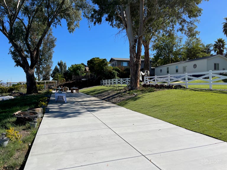  Large Concrete Patio 