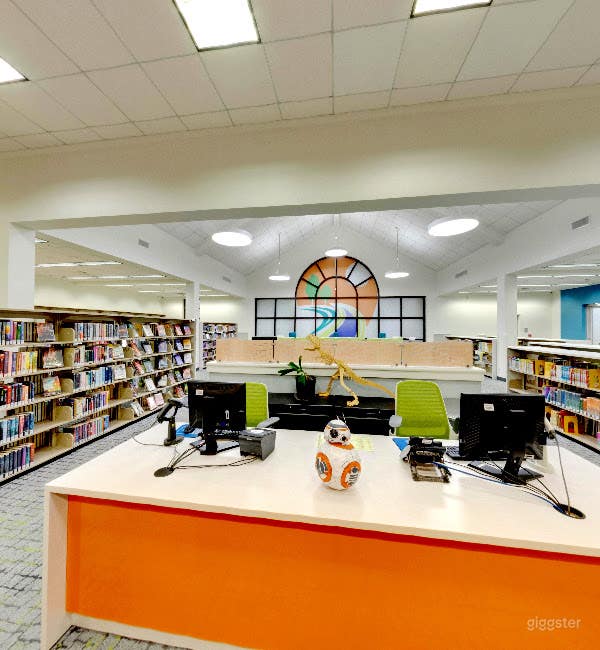  37,952 square feet Public Library in Jones Creek 