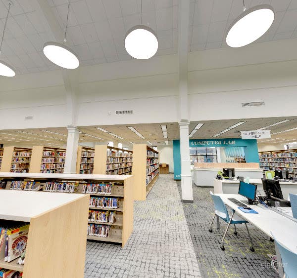  37,952 square feet Public Library in Jones Creek 