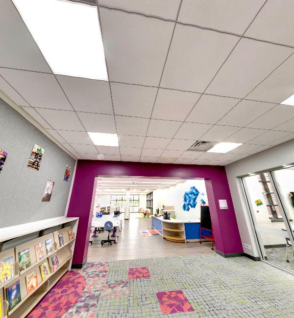  37,952 square feet Public Library in Jones Creek 