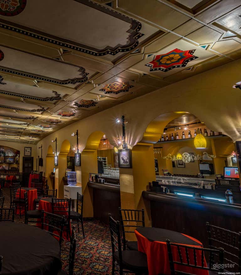  Historic Theater, Jazz Cafe and rooftop nightclub 