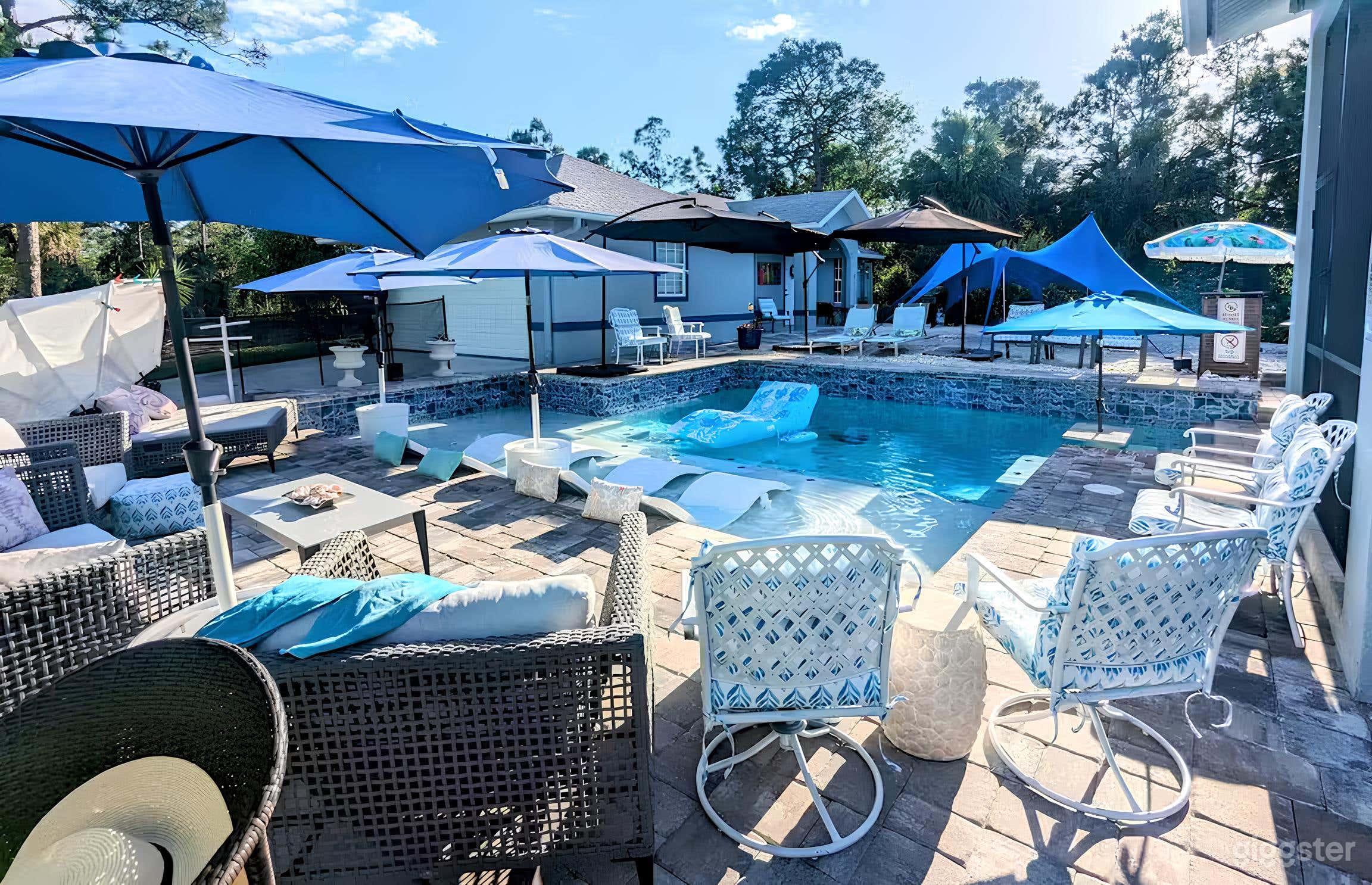 Relaxing Cocktail Style Saltwater Pool Photo 1