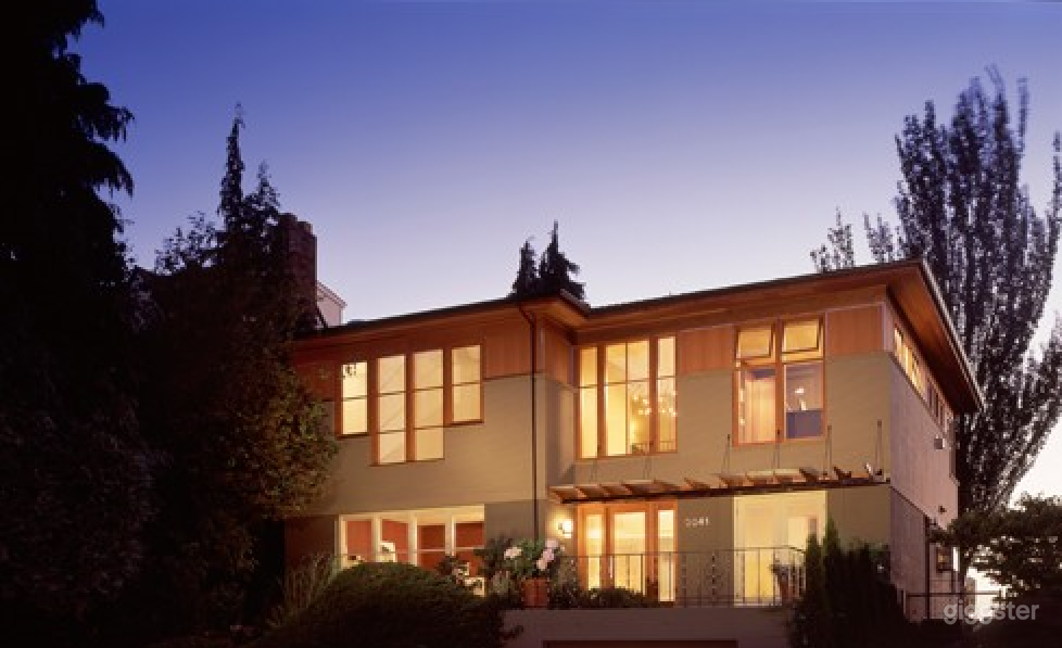 Sunset Magazine featured NW contemporary view home Photo 1