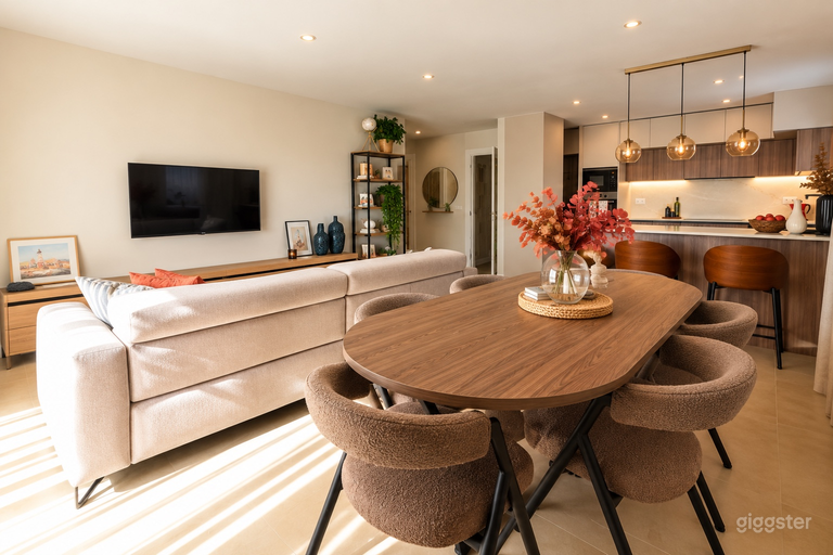  Modern two-story house for filming and photography 