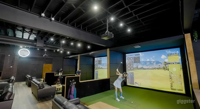  Spazio Eventi Indoor per Golf all'Avanguardia 