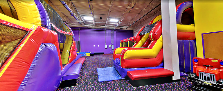  Indoor Inflatable Playground for Kids!! 
