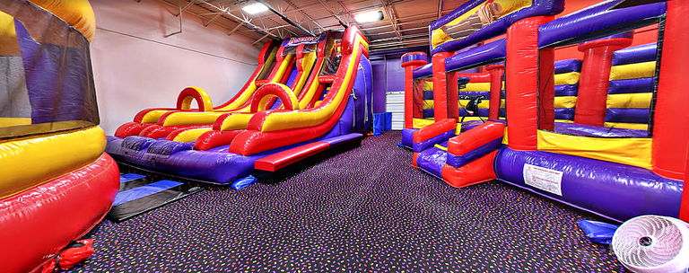  Indoor Inflatable Playground for Kids!! 