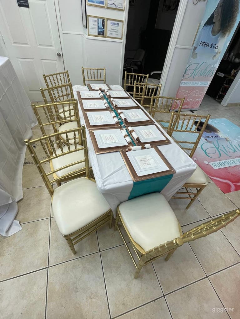 Lieu d'événement & décorateur 