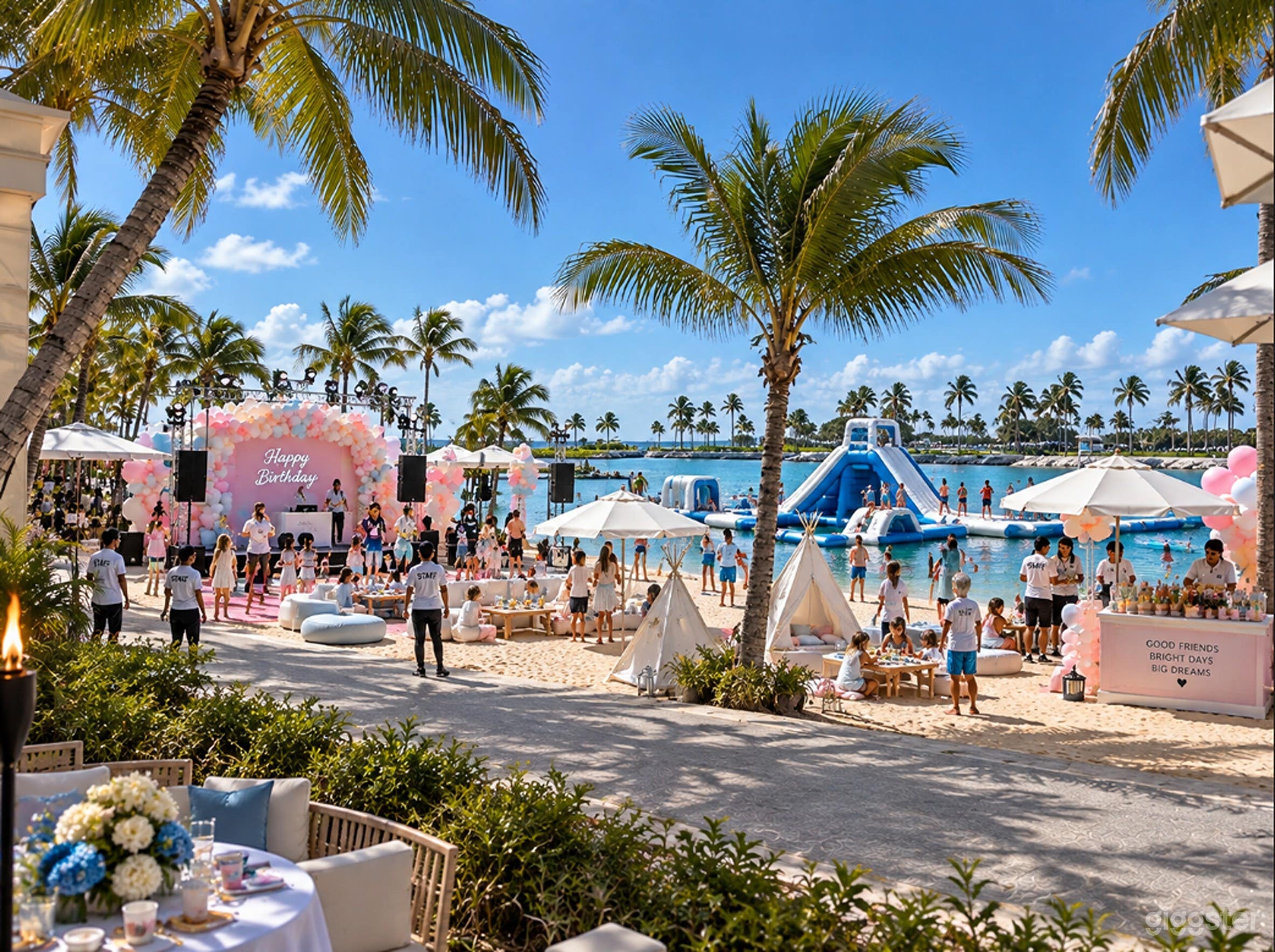 Iconic Waterfront Production Lawn & Private Beach Photo 4