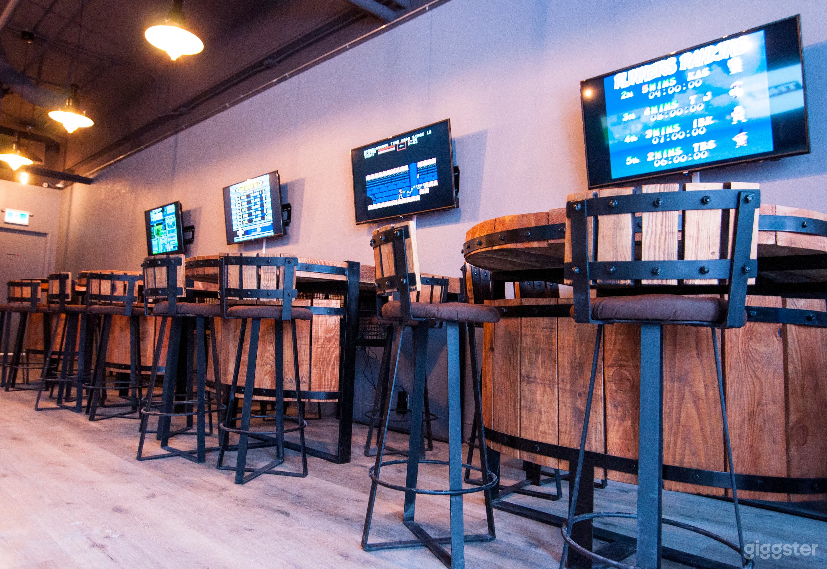 Rustic Video Game Arcade Event Space Photo 3