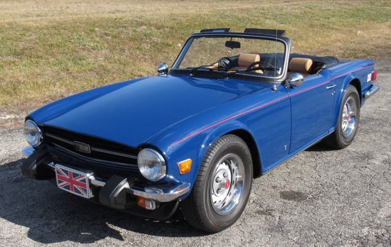  #76,109 Classic 1975 Triumph TR6 