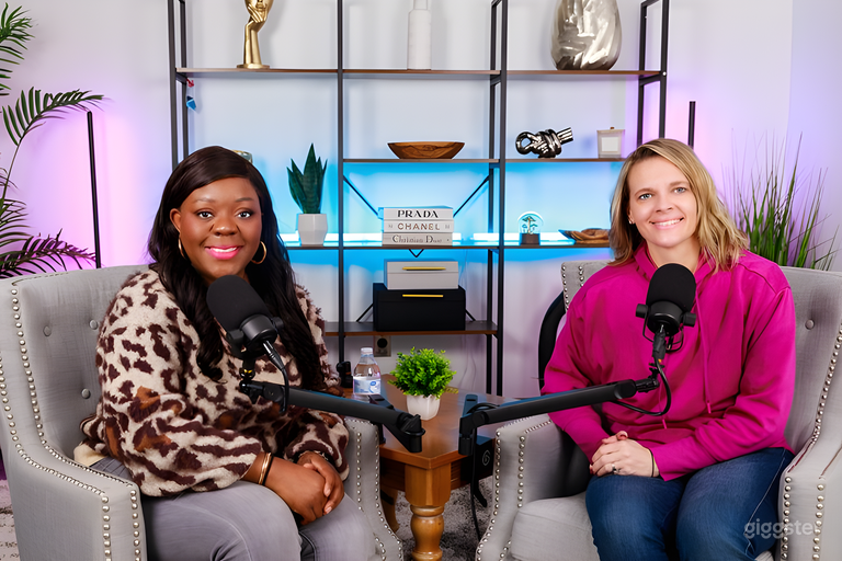  Studio de podcast luxe 