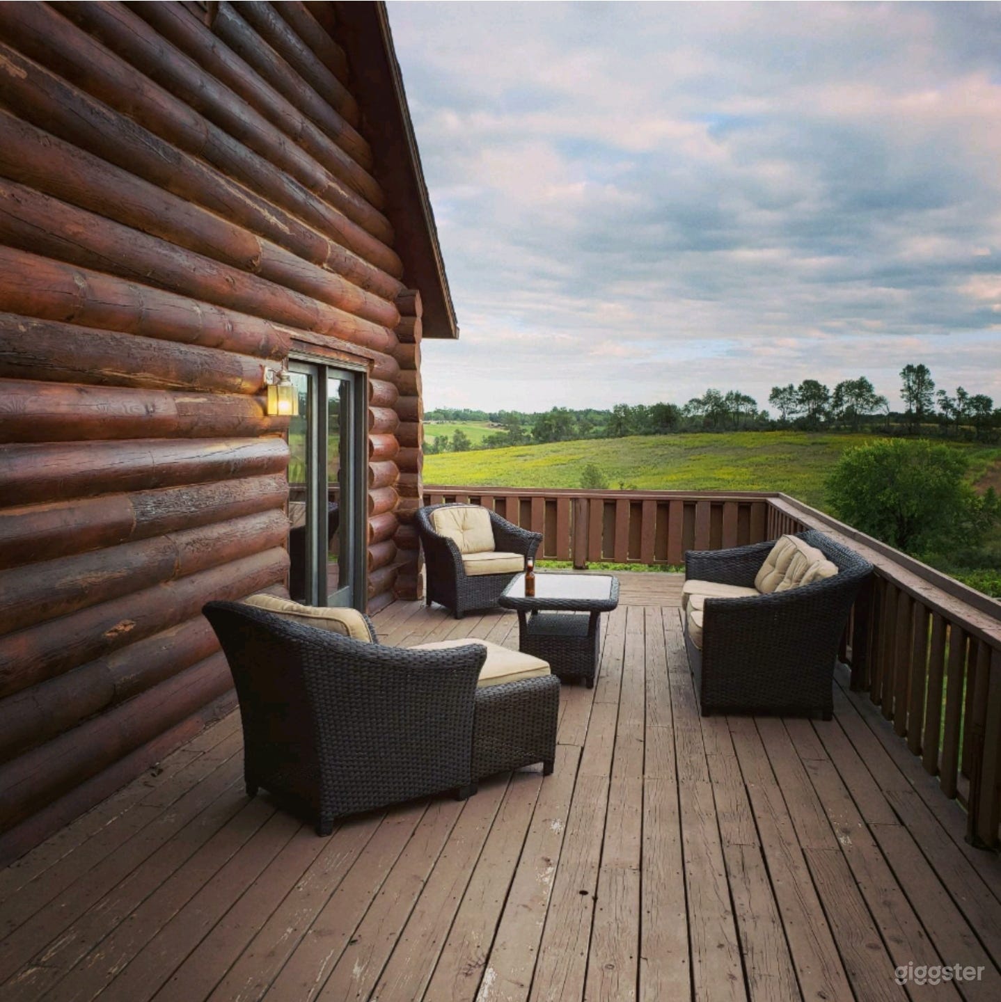   Log Home Vineyard Retreat     Photo 2