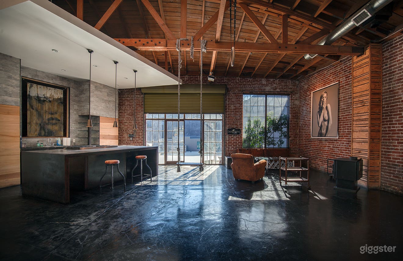  Industrial Studio Space with Backyard Photo 2