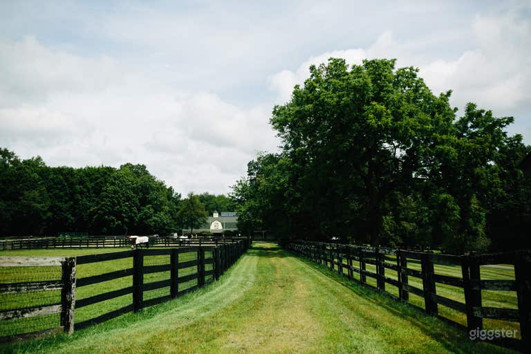  View of barn from front pastures 