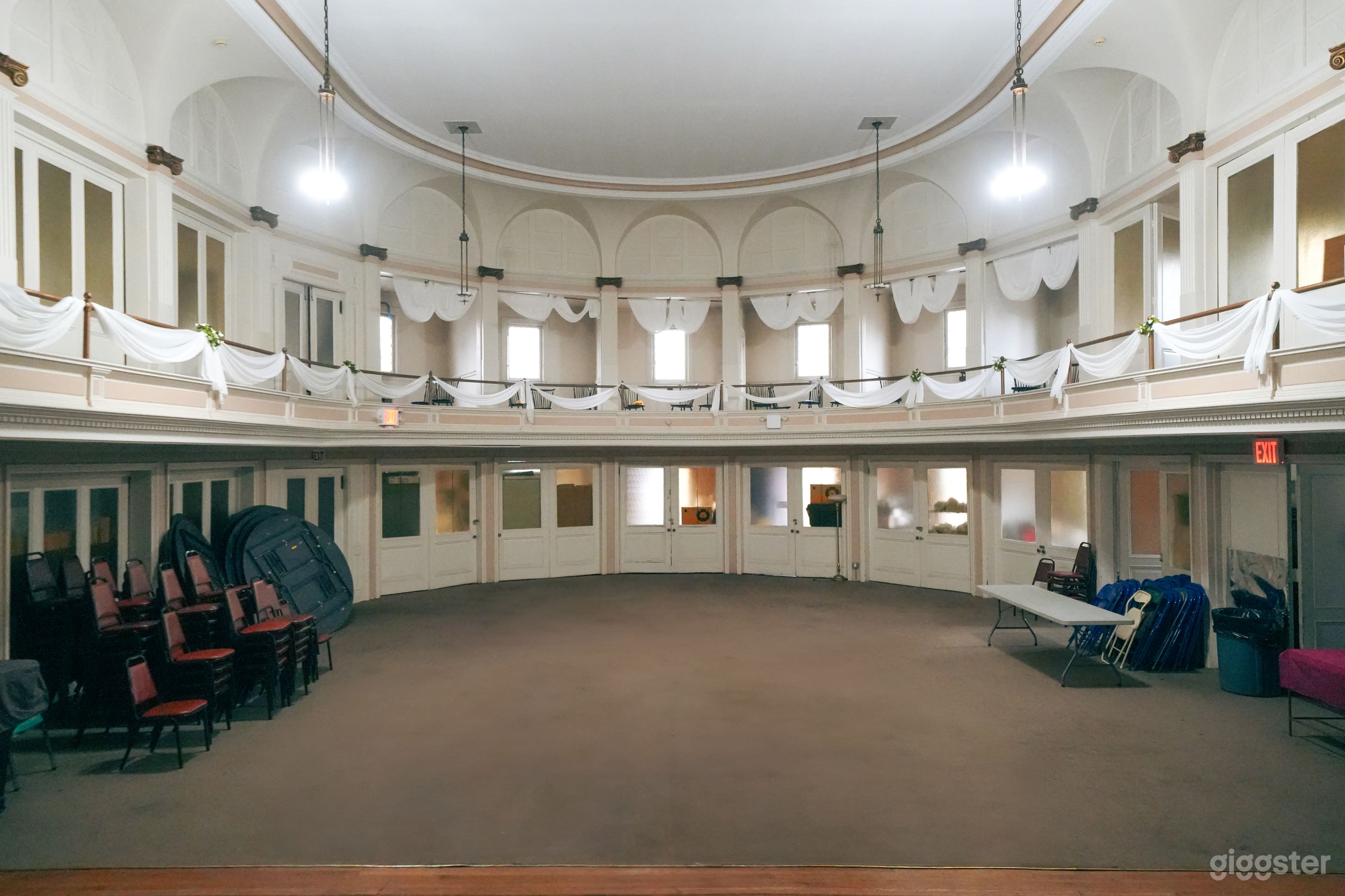 Auditorium with Balcony and Retro Gymnasium Photo 2