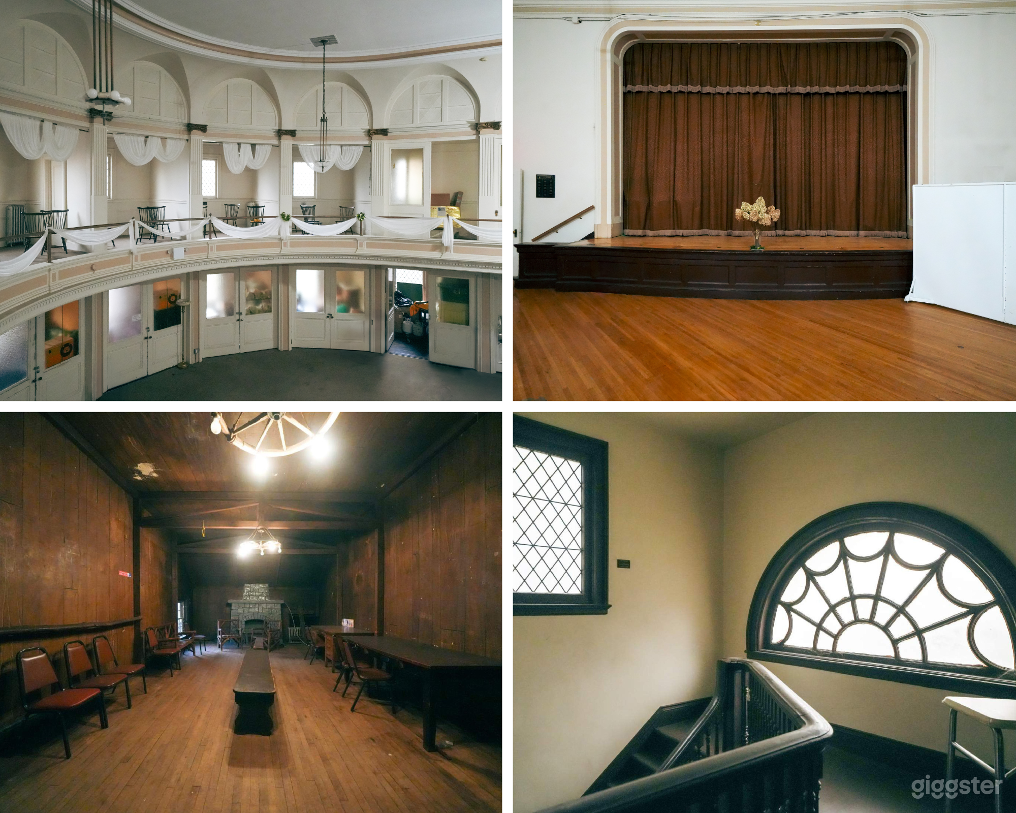 Auditorium with Balcony and Retro Gymnasium Photo 1