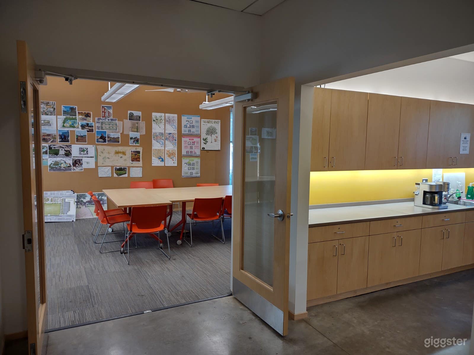Entrance and Partial View of Adjacent Kitchen
