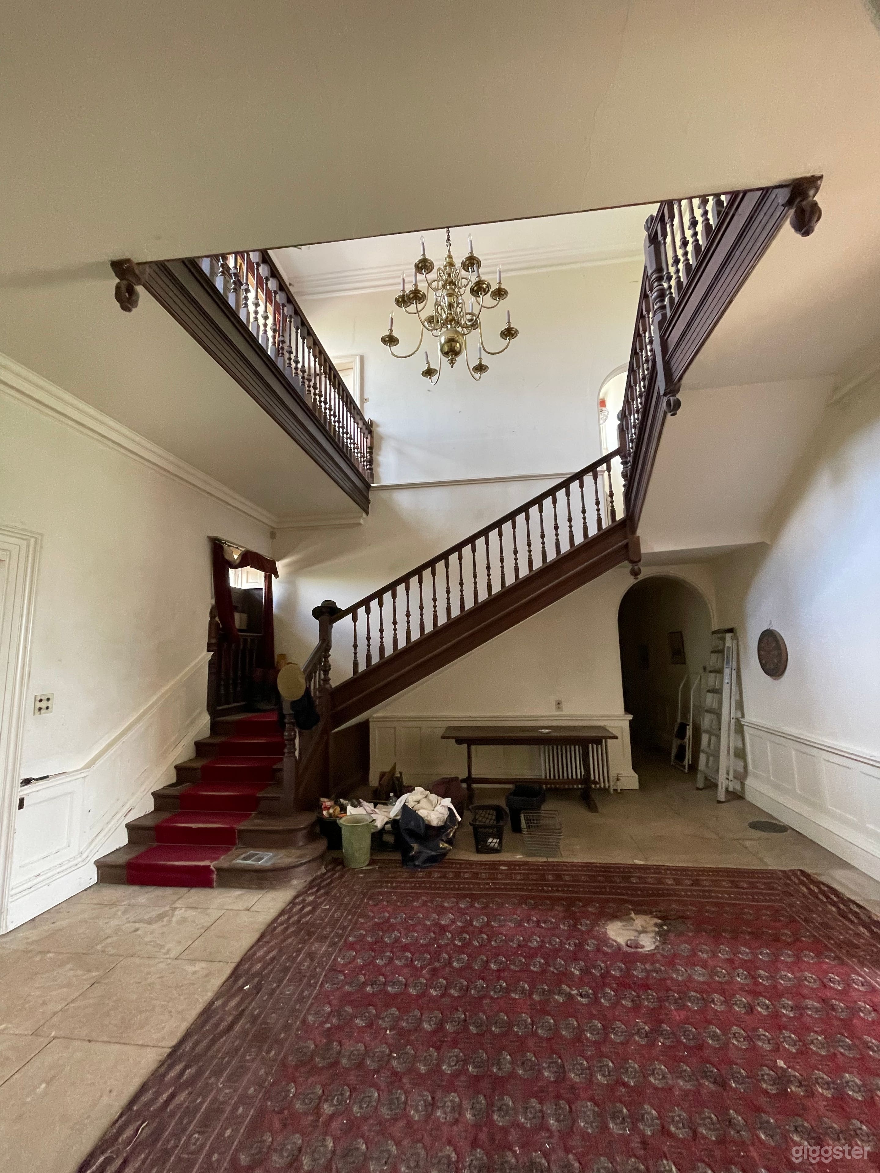 Entrance hall stairs