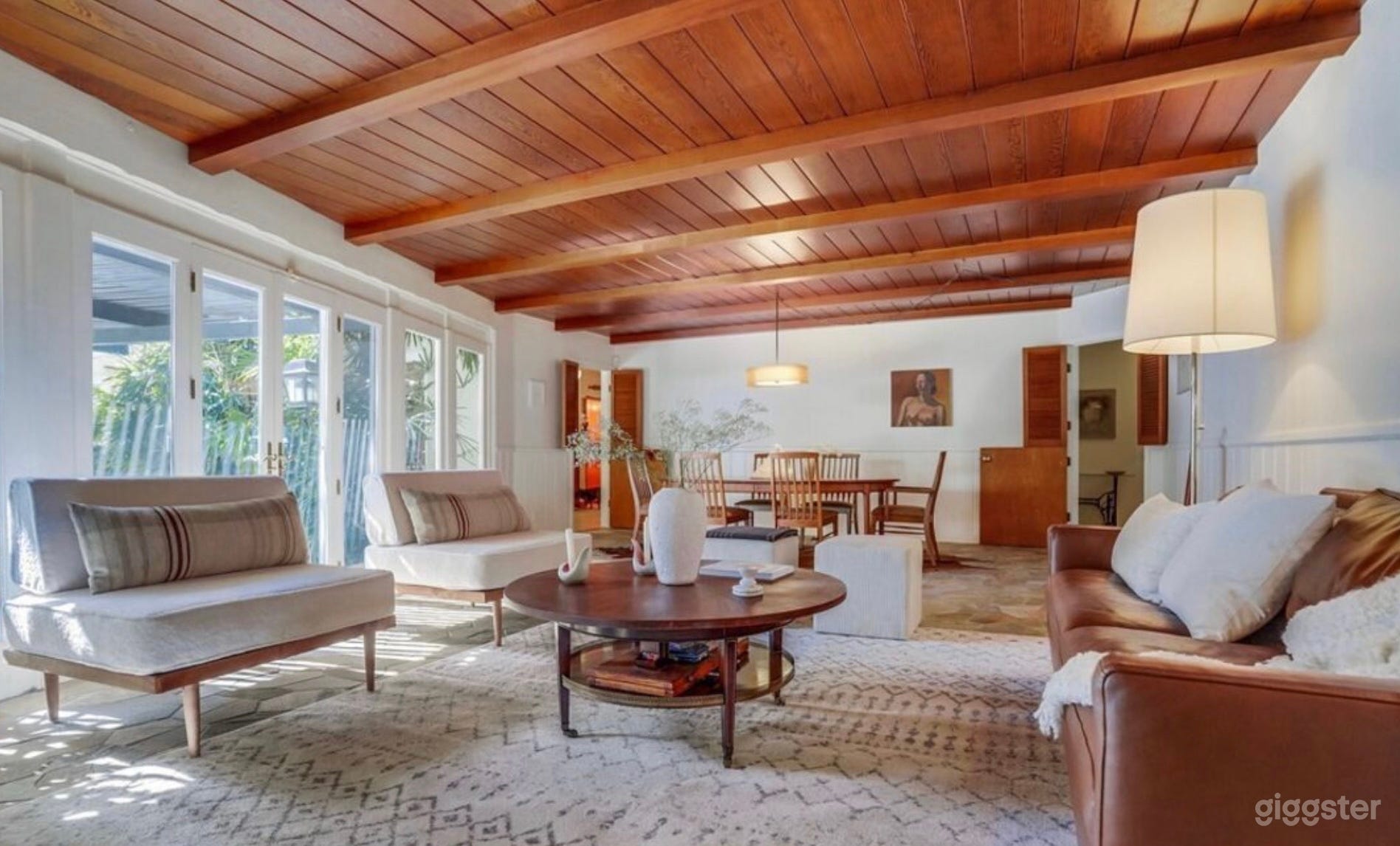 Mid-Century Ranch House with lush lawn and pool  Photo 1