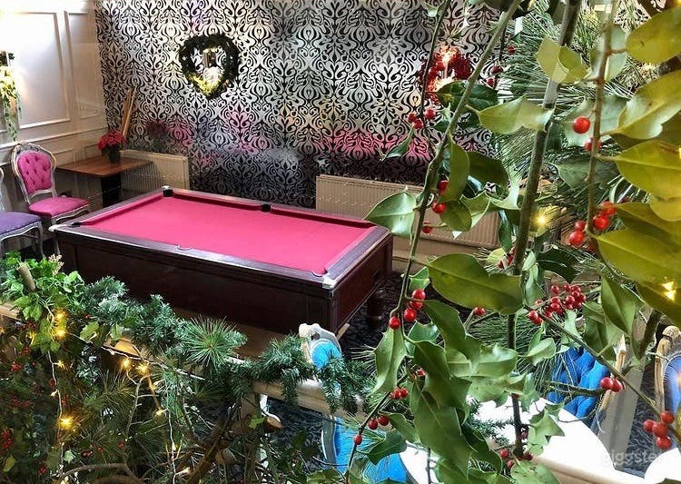  The Mezzanine VIP Area with Pool Table 