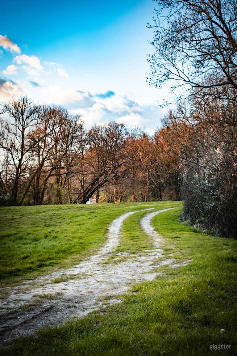  Field with track 