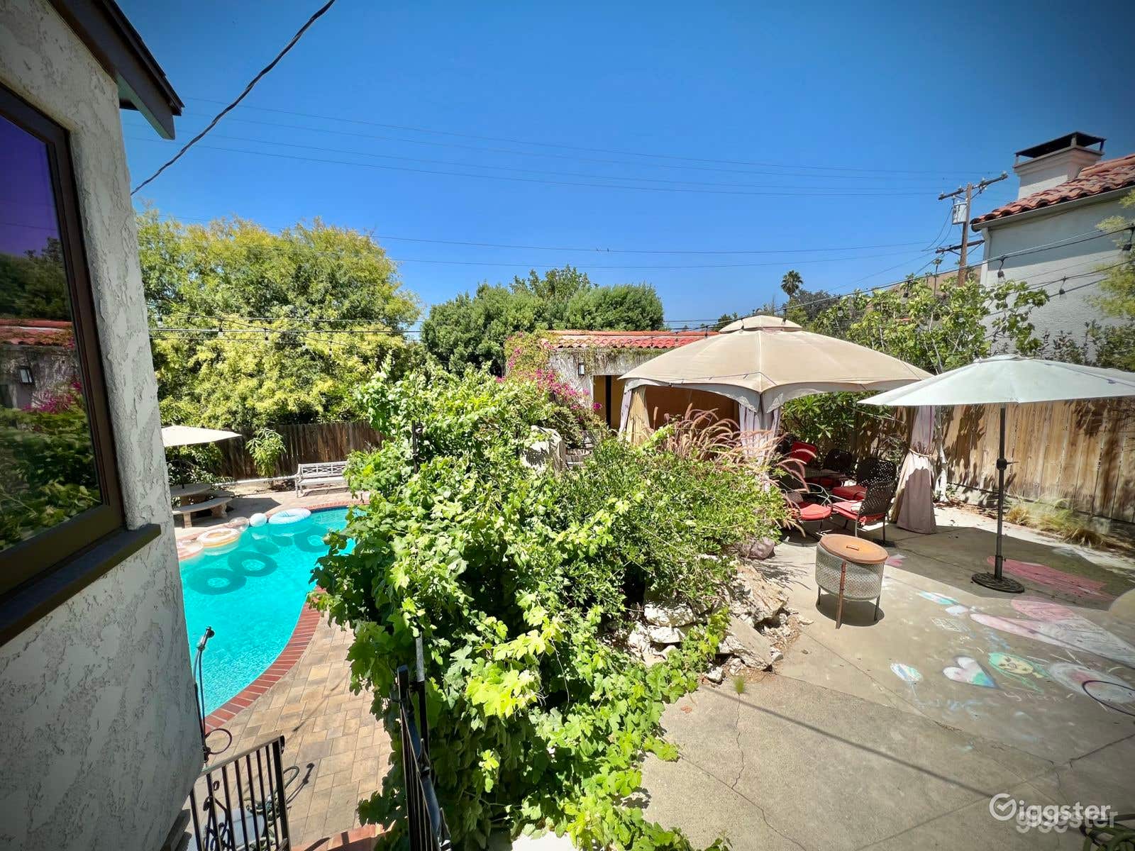 Pool in a Classic 1929 Spanish-style home Photo 3