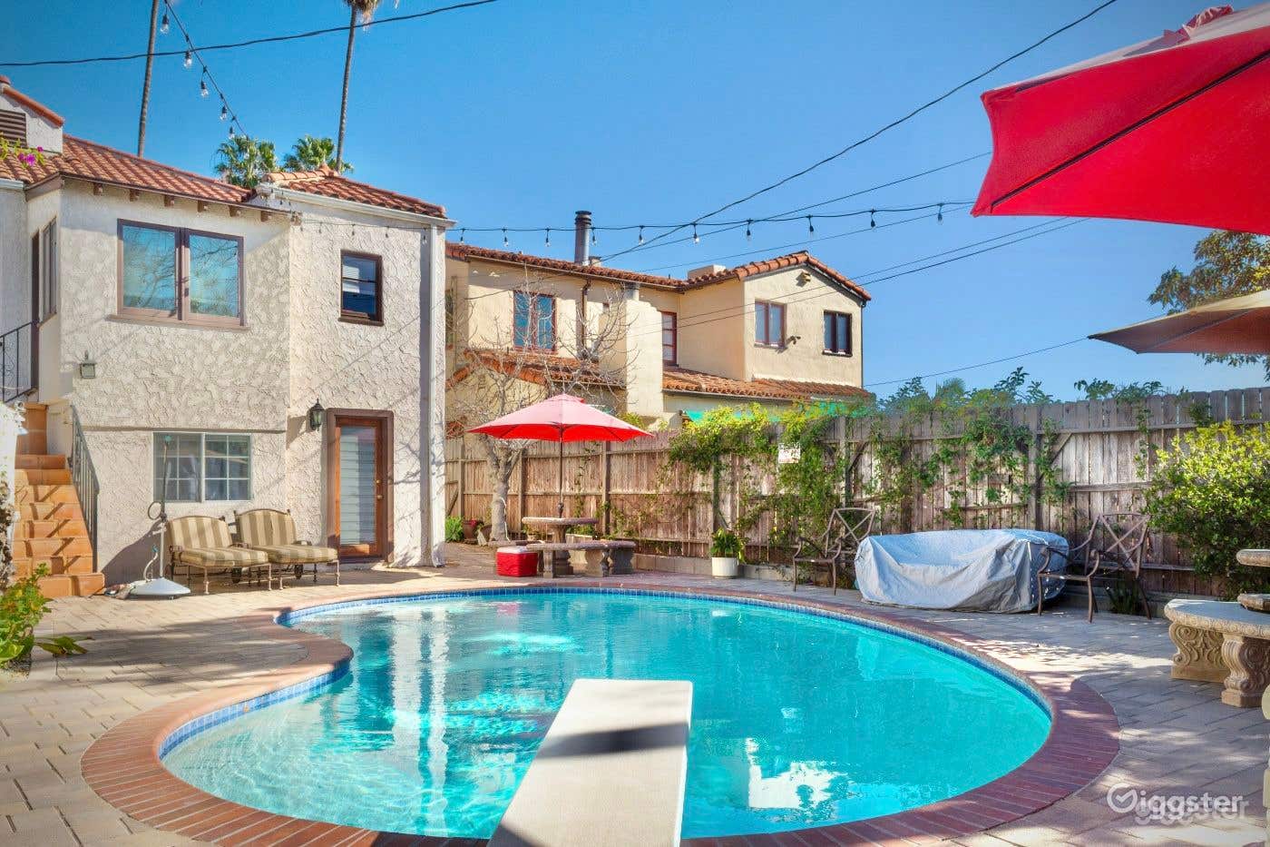 Pool in a Classic 1929 Spanish-style home Photo 1