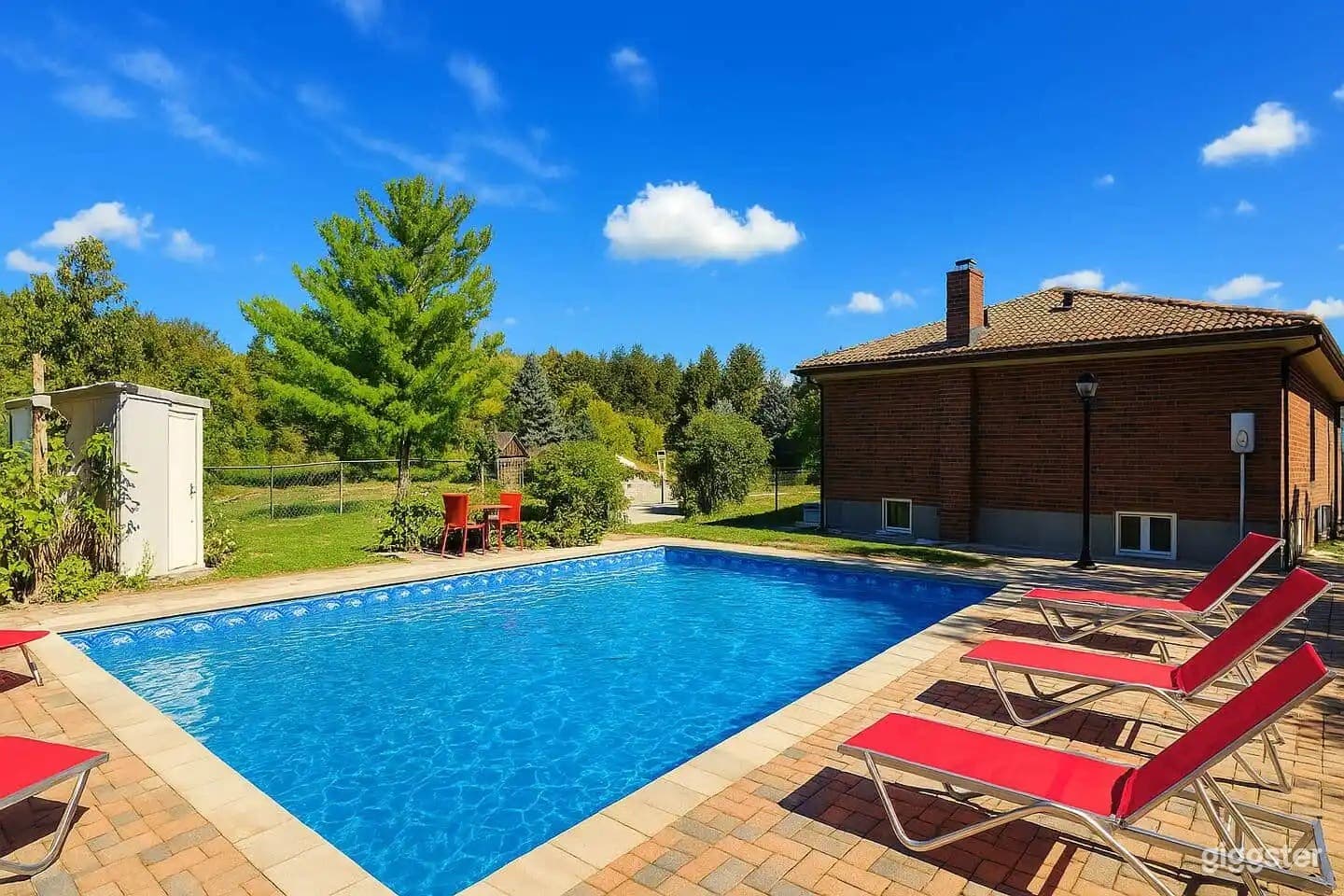 10 Acre Farmhouse Outdoor Pool Photo 1