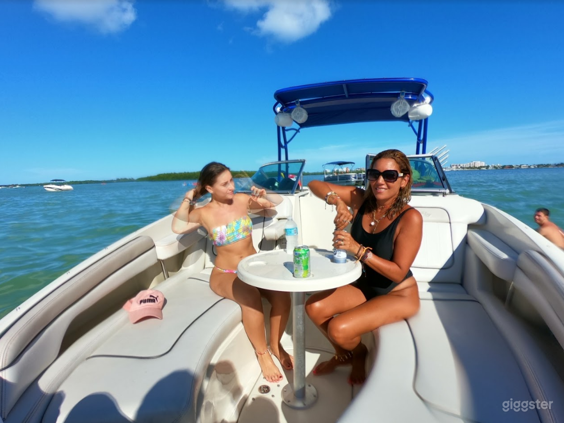 Homey 26FT Sea Ray Pelican Party Boat Space Events Photo 1