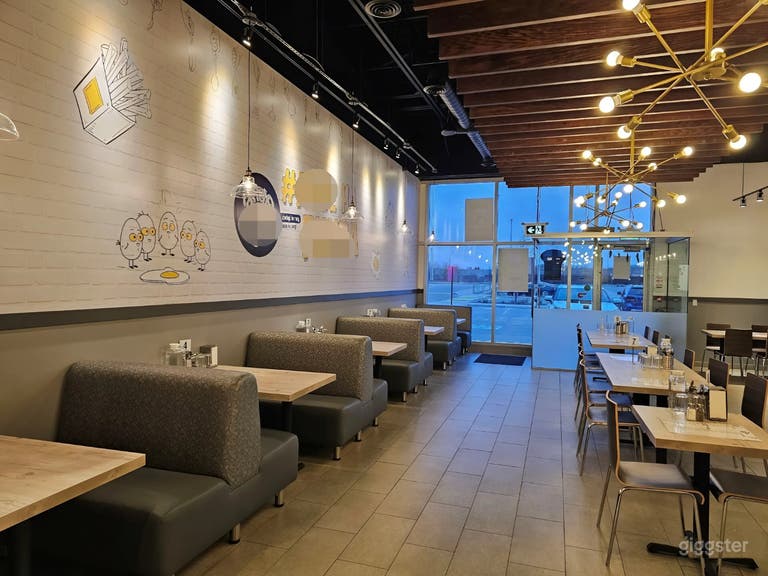  Beau restaurant moderne | Café sous l'aéroport 