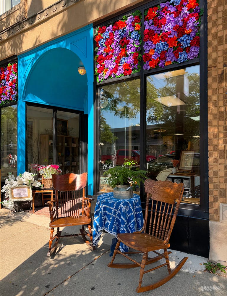  Tienda de Flores Urbana Artística 