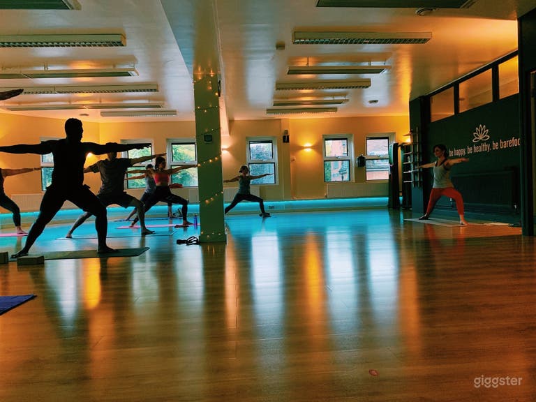  1st Floor Studio - evening lighting 