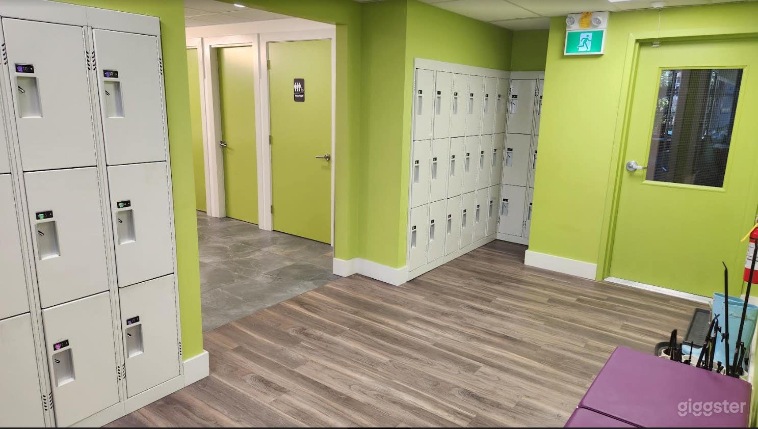 Hallway and Locker Room Area Photo 1