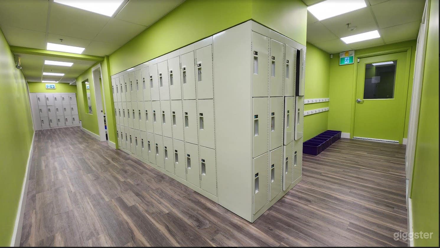 Hallway and Locker Room Area Photo 2