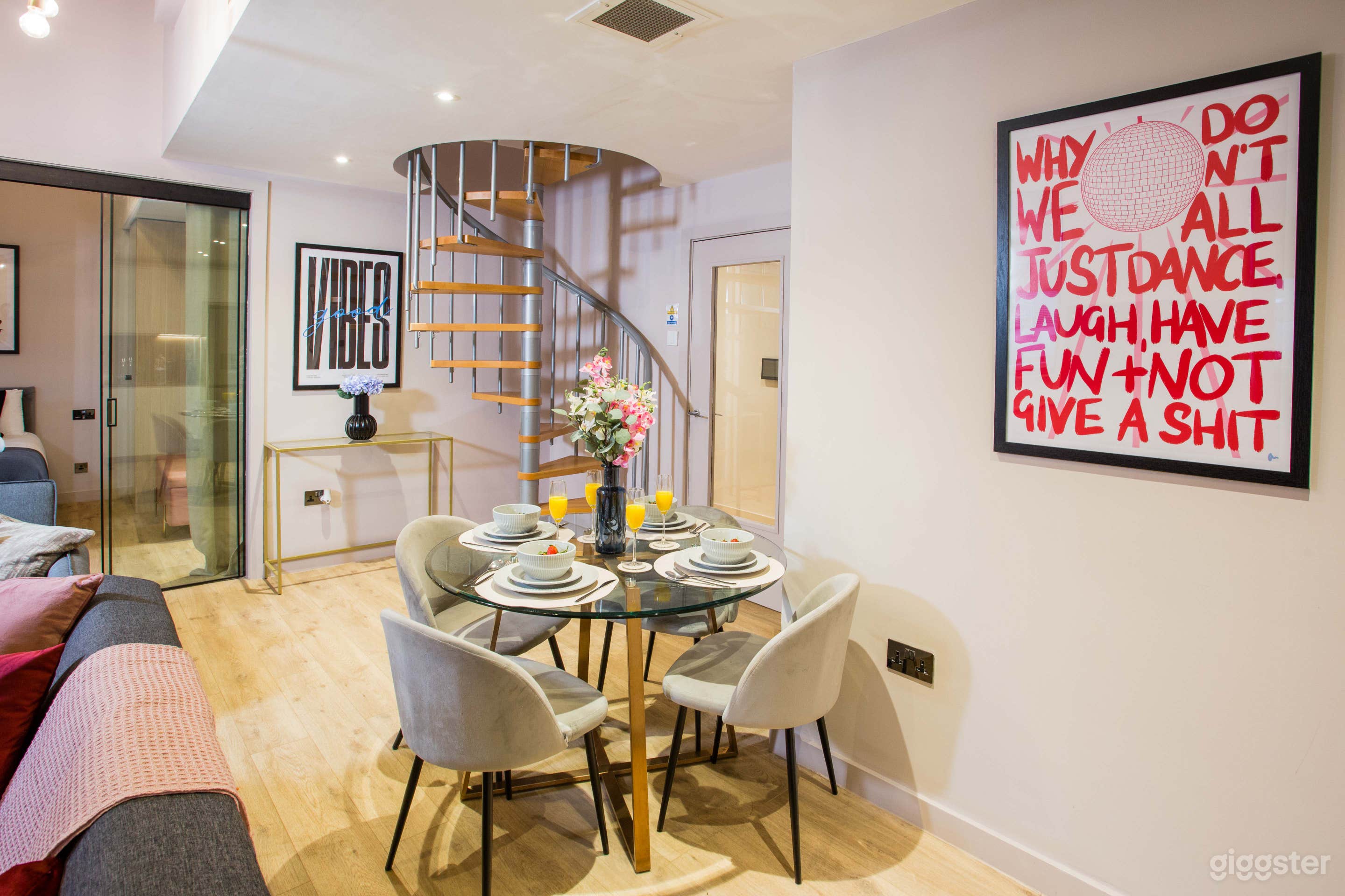 3 Bed 3 Bath | Retro-Modern Apartment with Mezzanine Photo 3