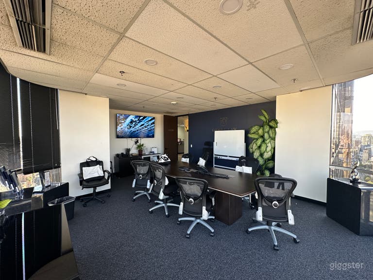  Ktown Modern Offices Conference Room Cityscape 