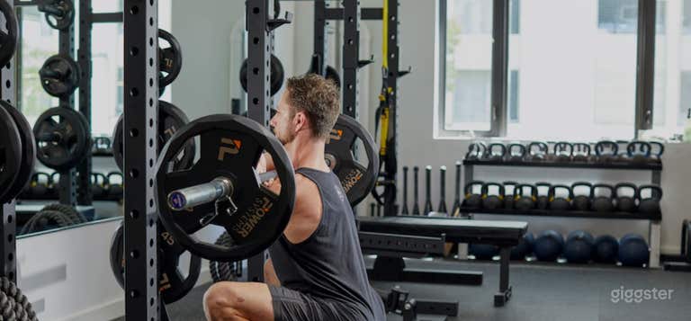  The Training Room is a 910 sq. ft that is part black rubber and black artificial turf and has state of the art training equipment. 