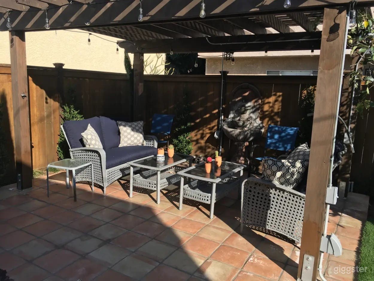 Cozy Spanish-Style Backyard Photo 1