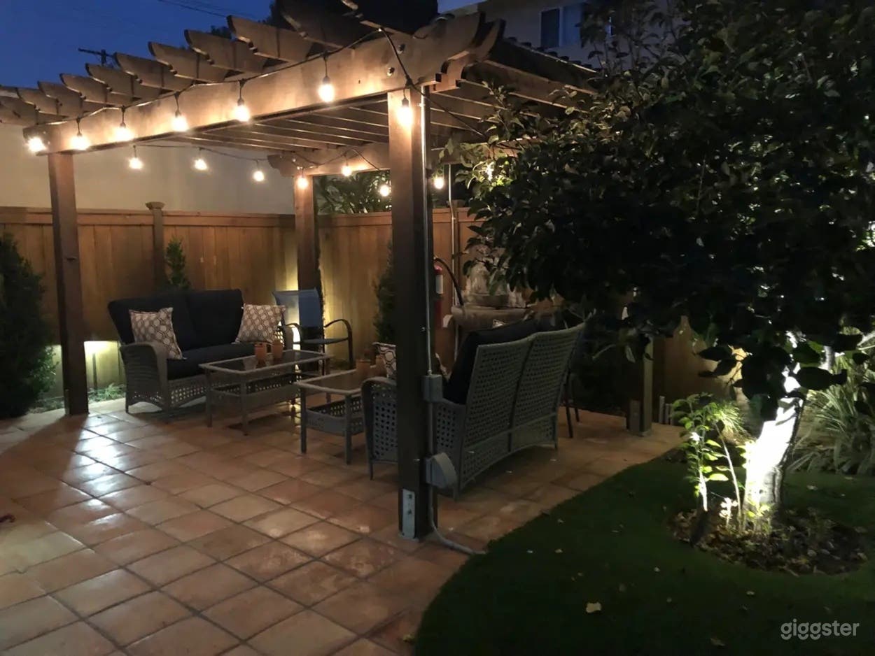 Cozy Spanish-Style Backyard Photo 2