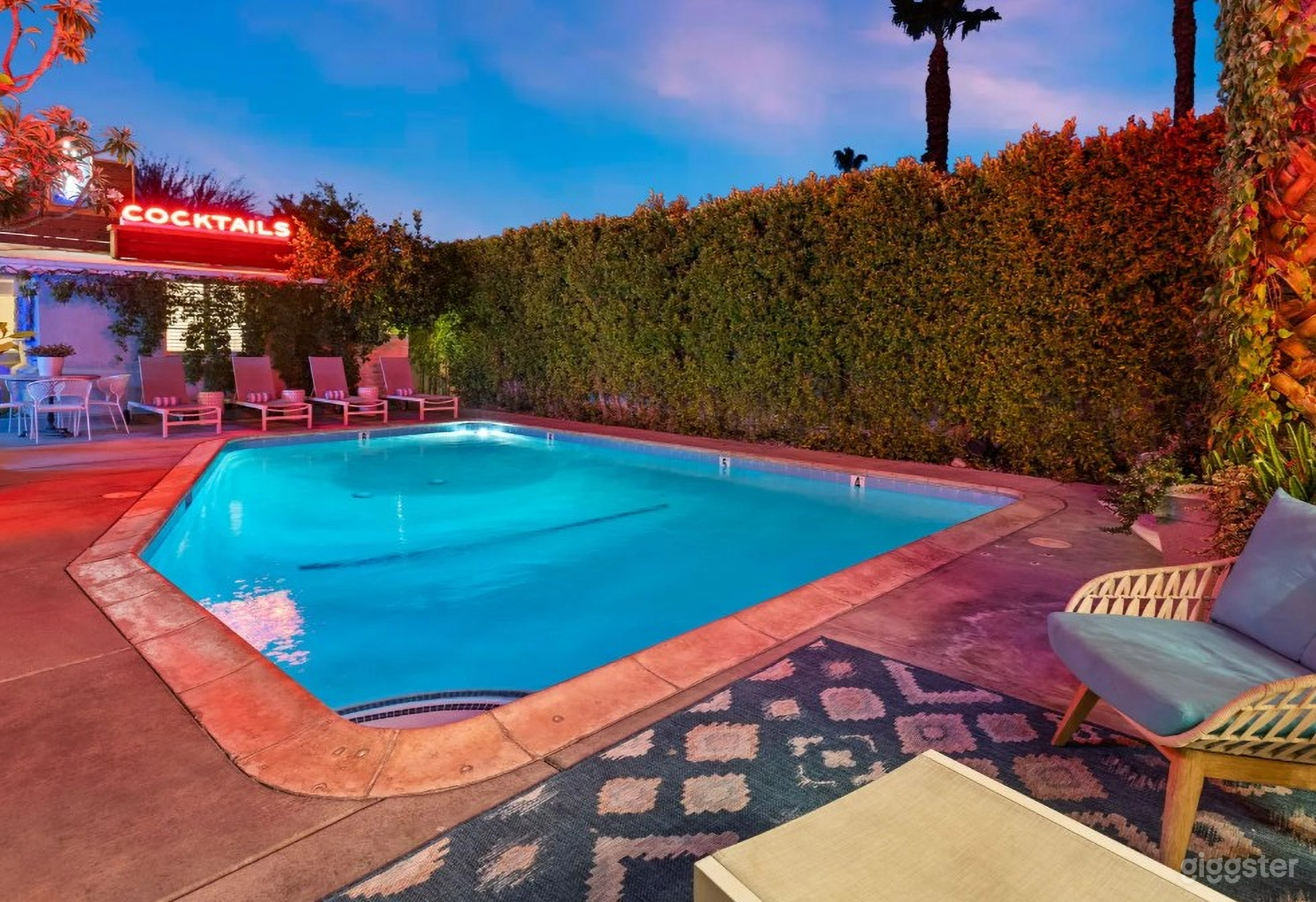 Neon Pool Paradise Photo 3