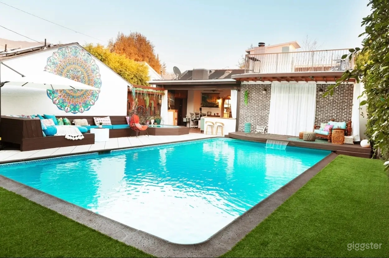 Boho Pool Getaway Photo 1